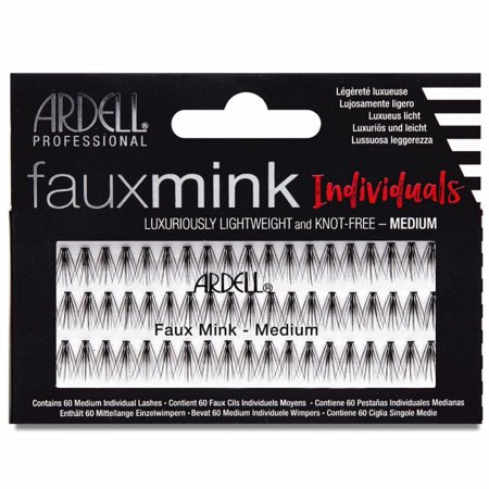 Ardell Faux Mink Individuals Ciglia Finte Medium Black 60 Pz