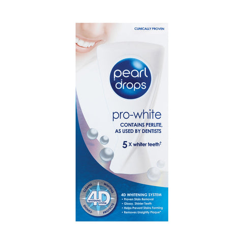 Tubetto Pearl Drops Pro-White dentifricio sbiancante 50 ml