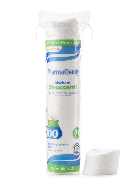 Confezione PharmaClendy dischetti struccanti in cotone 100 pezzi