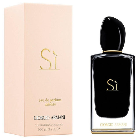 Giorgio Armani Armani Si Eau De Parfum Intense 100 Ml Donna