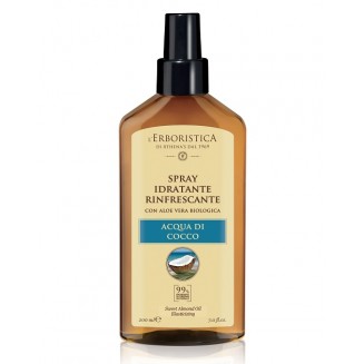 Athena's Erboristica Acqua Cocco e Aloe Vera Spray 200 Ml