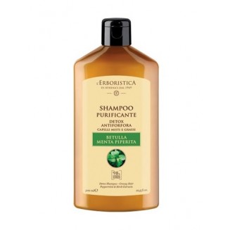 Athena's Erboristica Shampoo Estratto Betulla e Menta 300 Ml
