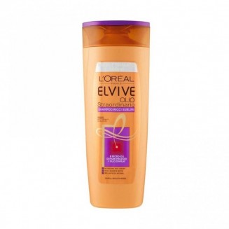 L'Oréal Elvive Shampoo Ricci Olio Straordinario D'Alma 400 Ml