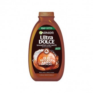 Garnier Ultra Dolce Shampoo Olio Di Cocco & Burro Di Cacao 400Ml
