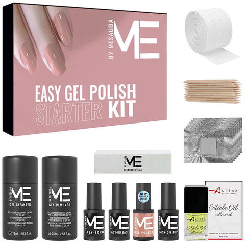 Me By Mesauda Easy Gel Polish Starter Kit Nude