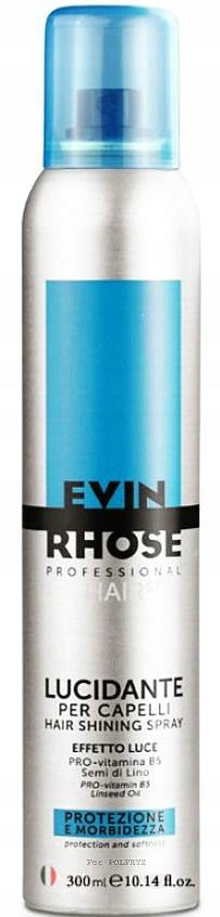 Evin Rhose Lucidante Per Capelli Spray 300 Ml