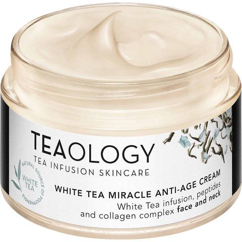 Teaology White Tea Crema Viso Rivitalizzante Anti-Età 50 Ml