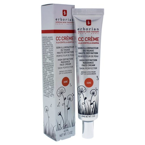 Erborian Korean CC Creme Alla Centella Asiatica Dore' 45 Ml