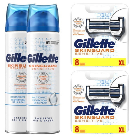 Gillette Schiuma Da Barba Skinguard Sensitive 250 Ml