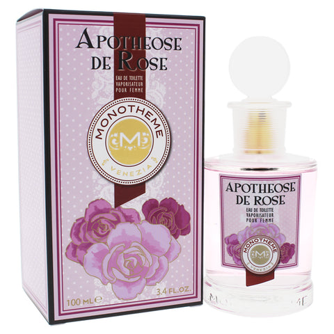 Monotheme Apotheose De Rose Eau De Toilette 100 Ml Donna