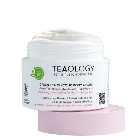 Teaology Green Tea Glycolic Crema Corpo Levigante 260 Ml