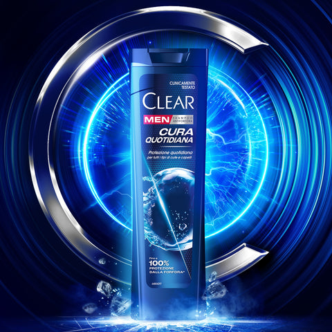 Confezione Clear Men Shampoo Antiforfora Cura Quotidiana 225 ml