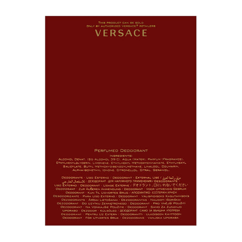 Versace Eros Flame Deodorante Spray 100 Ml Uomo