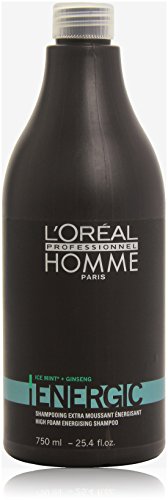 L'Oréal Homme Energic Shampoo 750 Ml
