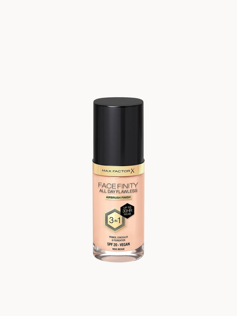 Max Factor Fondotinta Facefinity All Day Flawless 3 in 1 SPF 20 tonalità C85 Caramel 30 ml