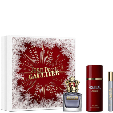 Cofanetto Jean Paul Gaultier Scandal Pour Homme Eau de Toilette 50 ml, mini 10 ml e Deodorante Spray 150 ml