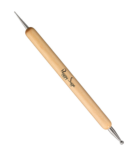 Peggy Sage Strumento per Marmorizzare Nail Art 2,8 mm/0,8 mm