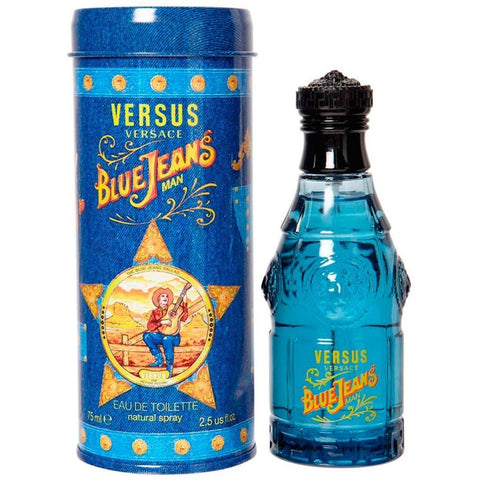 Versace Blue Jeans Men Eau De Toilette 75 Ml