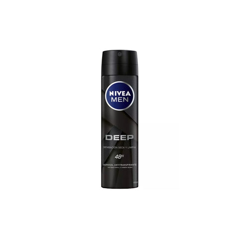 Nivea Men Deodorante Black & White Deep 48h Spray 150 Ml