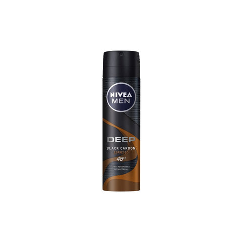 Nivea Men Deodorante Black Carbon Espresso 48h 150 Ml