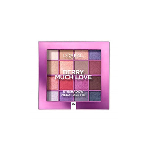 L'Oréal Paris Mega Palette Eyeshadow Berry Much Love - 02