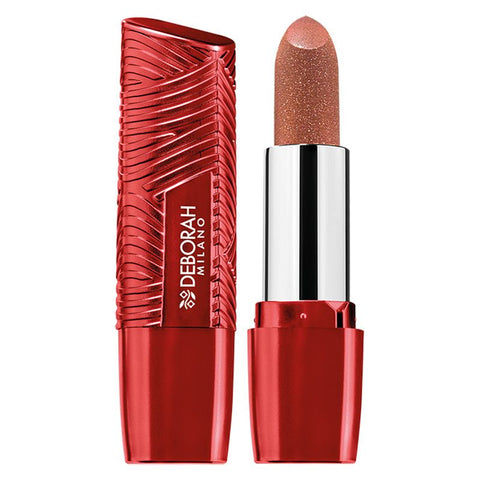 Deborah Milano rossetto Milano Red Glitter 01 Sparkling Nude