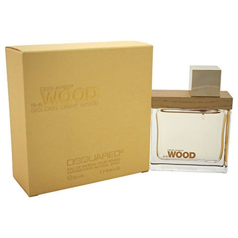 Dsquared 2 She Golden Light Wood Eau de Parfum 50 Ml Donna