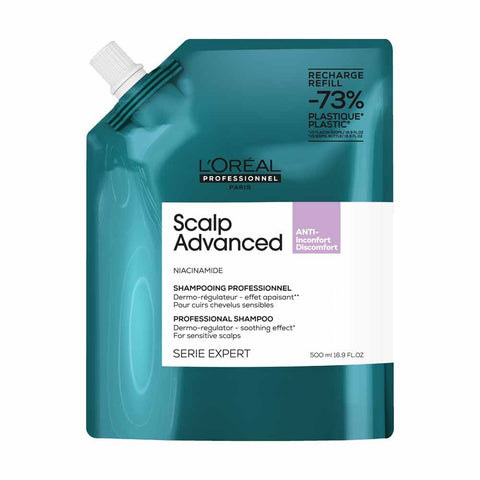 L'Oréal Professionnel Shampoo Serie Expert Scalp Advanced Anti-Discomfort Ricarica 500 ml