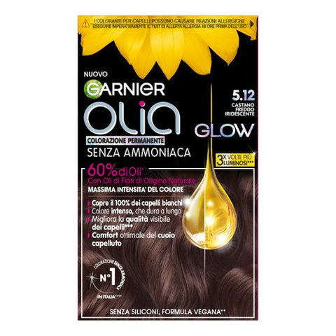 Garnier Olia Colorazione Iridiscent 5.12 Castano Freddo