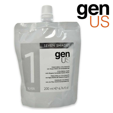 Genus Seven Shades Maschera Colorante Silver 200 Ml
