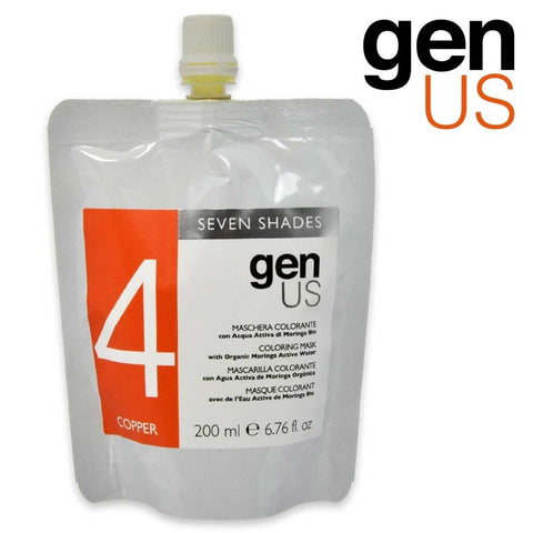 Genus Seven Shades Maschera Colorante Copper 200 Ml
