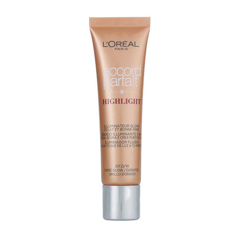L'Oréal Accord Parfait Illuminante Fluido 101 Dorato Brillante