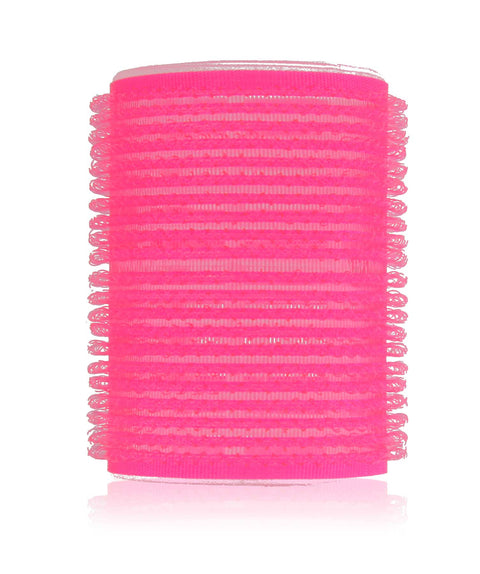 Xanitalia bigodini in velcro Ø 44 mm rosa, confezione da 6 pezzi