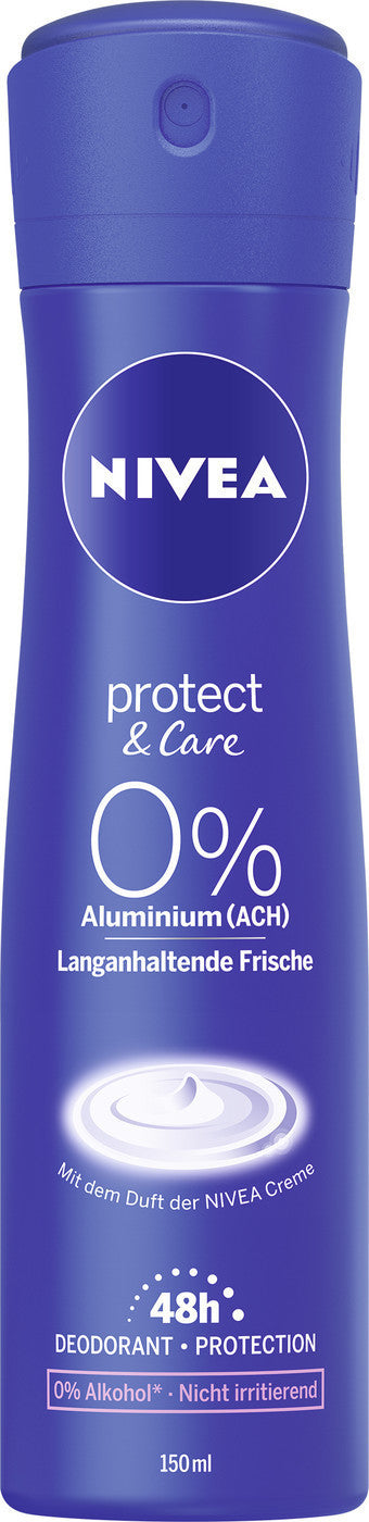 Nivea Deodorante Protect & Care 48h Quick Dry 150 Ml