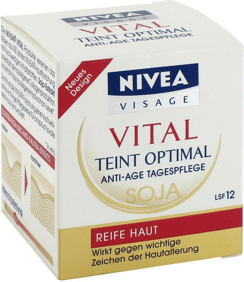 Nivea Crema Giorno SPF15 Vital Soja 50 Ml