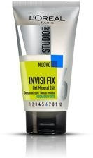 L'Oreal Gel Capelli Invisi Fix Forte 150 Ml