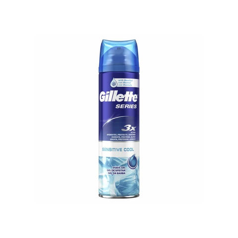 Gillette Series Gel Da Barba Sensitive Cool 200 Ml