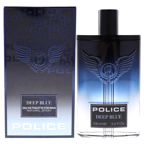 Police Men Deep Blue Eau De Toilette 100 Ml
