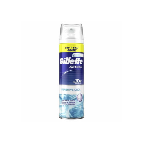 Gillette Schiuma Da Barba Sensitive Cool 250 Ml