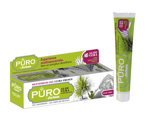 Forhans Dentifricio Puro Spicy Aloe Vera 75 Ml