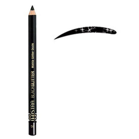 Astra Matita Occhi Black Glitter