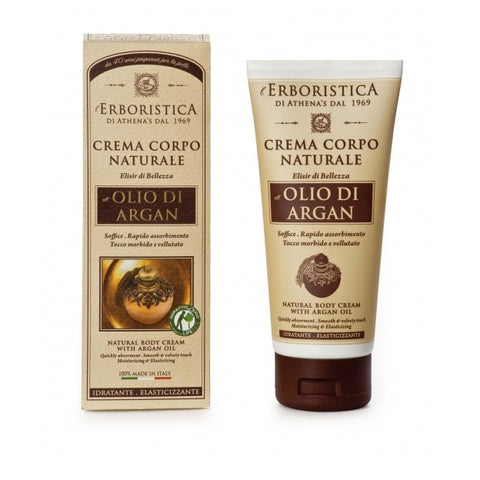 Athena's Erboristica Crema Naturale Corpo D'Argan 200 Ml
