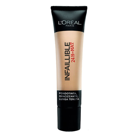 L'Oréal Infaillible Fondotinta Mat 24H 12 Natural Rosè 30 Ml