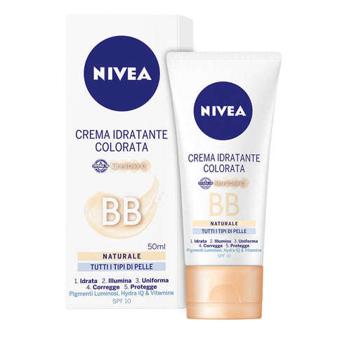 Nivea BB Crema Super Idratante Viso Naturale 50 Ml