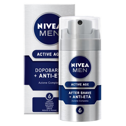 Nivea Men Active Age Dopobarba Anti-Età 75 Ml