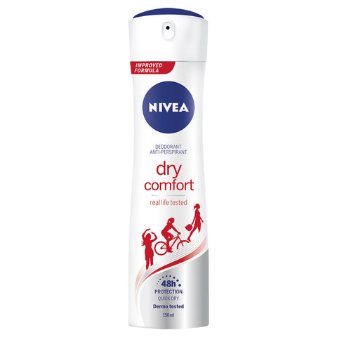 Nivea Deodorante Dry Comfort 48h Spray 150 Ml