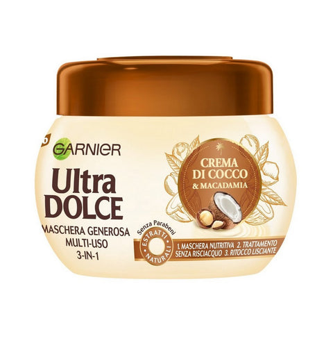 Garnier Ultra Dolce Maschera Cocco e Macadamia 300 Ml
