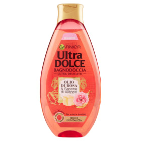 Garnier Ultra Dolce Bagnodoccia Olio Di Rosa 500 Ml