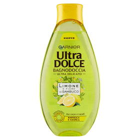 Garnier Ultra Dolce Bagnodoccia Sambuco e Limone 500 Ml