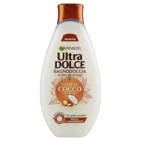 Garnier Ultra Dolce Bagnodoccia Cocco e Macadamia 500 Ml